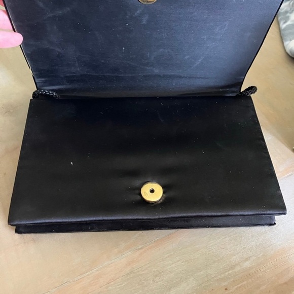 Edgy Black and Gold Skull Clutch - Picture 2 of 5